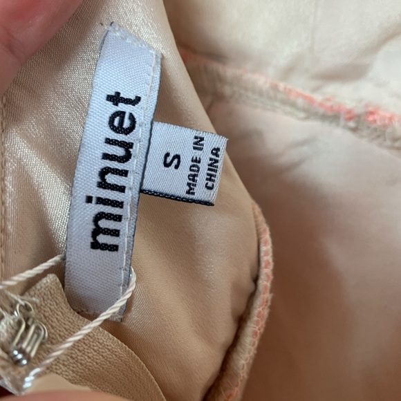 Minuet Pink Embroidered Silver Sequin Formal Dress - Picture 7 of 11